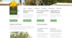 Desktop Screenshot of condominiogardenpark.com.br
